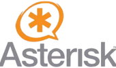 Asterisk logo with orange symbol and gray text.