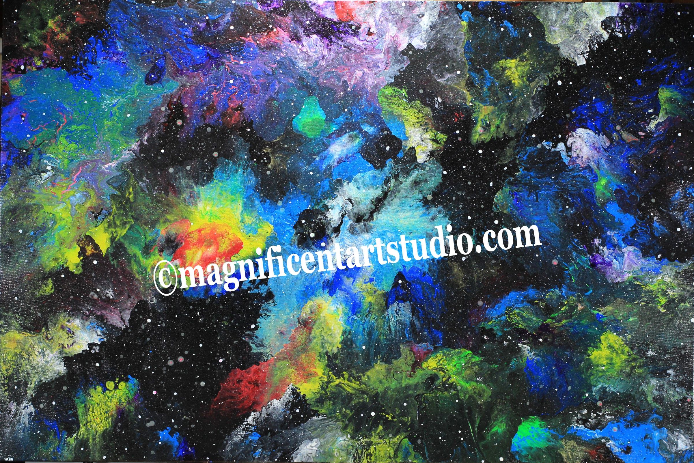 Final Frontier
24" x 36"
Acrylic Paint Pour