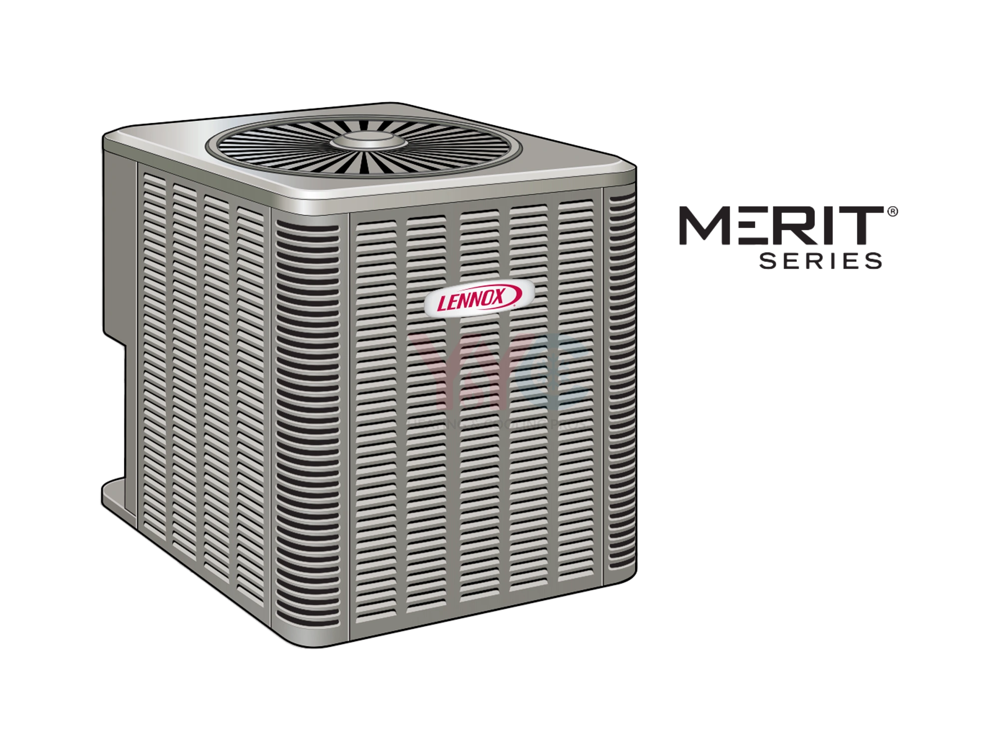 Lennox central air conditioner repaired and serviced by YYC Heating & Cooling Pros in Calgary
