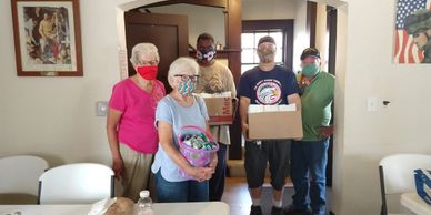 Mission Team supplies food to the Veterans Drop-In Center