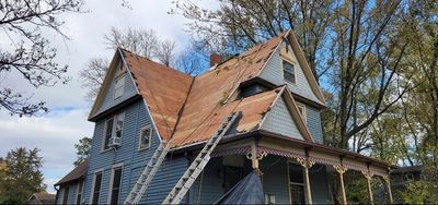 Commercial roofing installation in Burlington, Iowa by Premier Construction