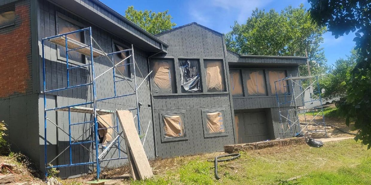 Painting Brick House