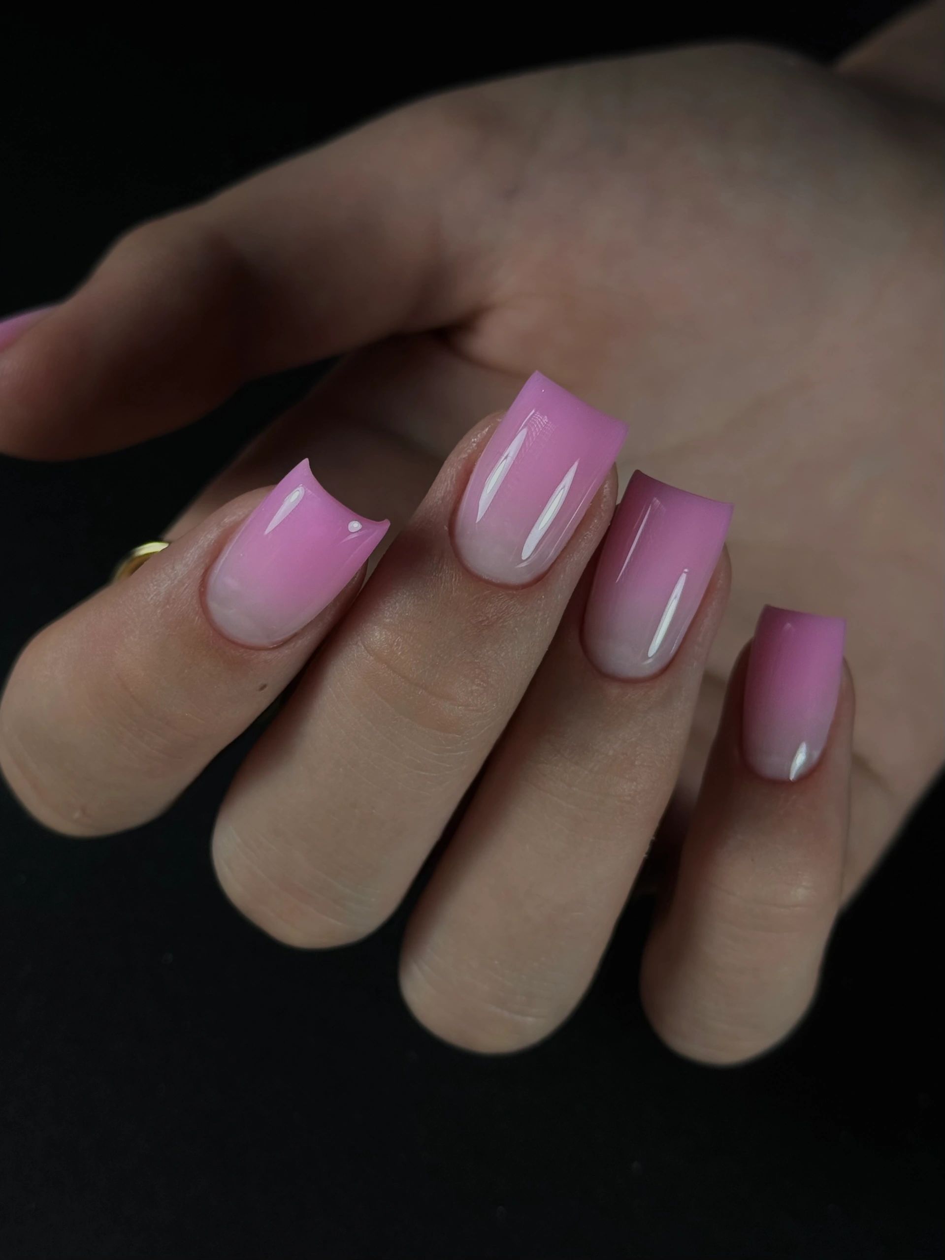 Gel extensions pink babyboom
