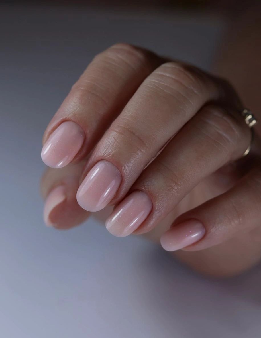 Natural nail treatment met hardgel voor zwakke nagels
