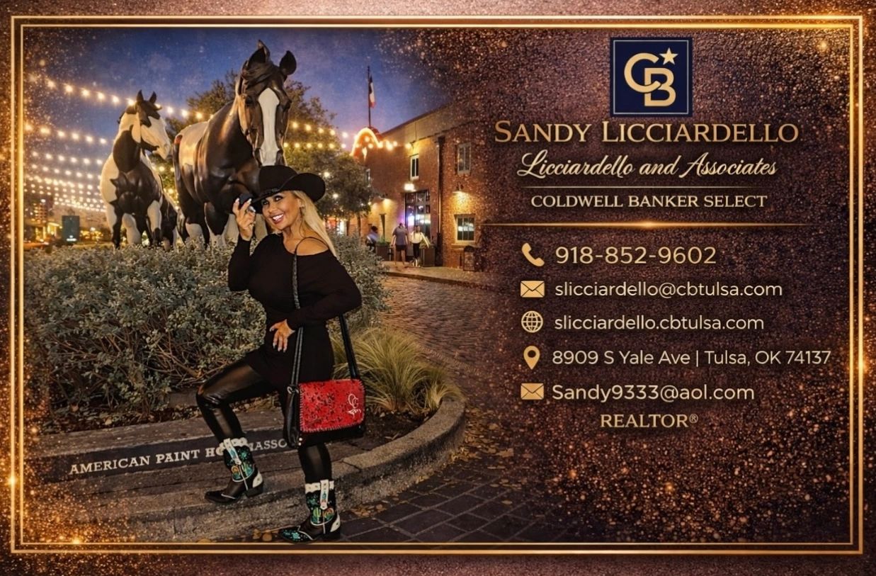 Real estate professional Sandy Licciardello real estate business card