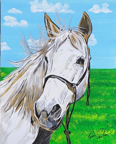 16 x 24" Acrylic on Canvas