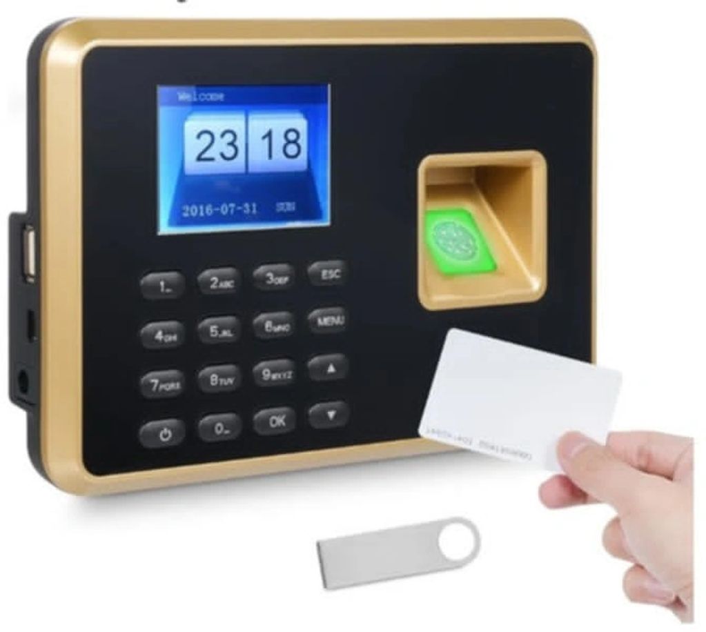 Optional device biometric reader