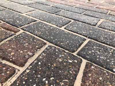A jet washed and re sanded driveway, fully restored and like new.