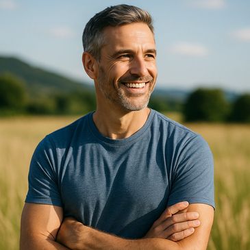 Healthy middle-aged man seeking the P-Shot® to boost performance, sensitivity, and confidence.