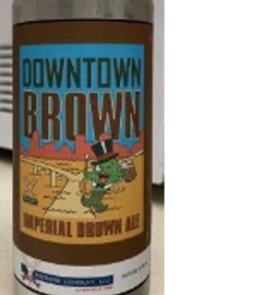 Downtown Brown craft beer