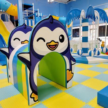 Penguin-themed playground