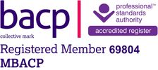 Registered member of the British Association for Counselling & Psychotherapy