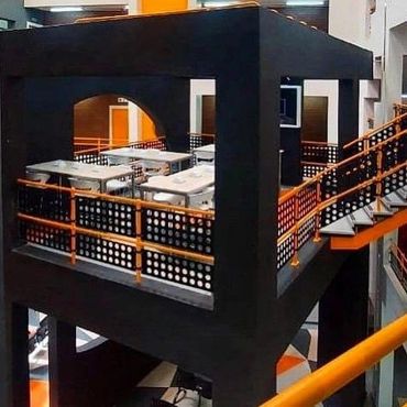 Balustrades / Hand rails with laser cut inner