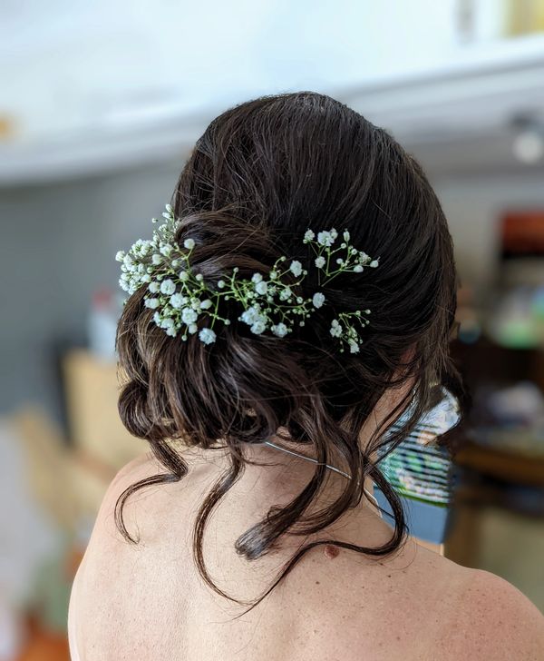 Soft bridal hair style