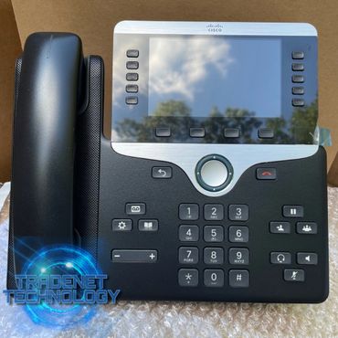 CP-8800 Telephone VoIP Cisco Tradenet Technology Refurbished Custom Color Telecommunications