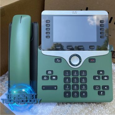 CP-8800 Telephone VoIP Cisco Tradenet Technology Refurbished Custom Color Telecommunications