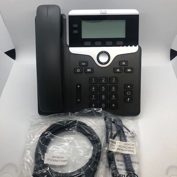 Cisco Telecommunications VoIP Telephone 7800 Series Custom Color Refurbished Grade A CP-7821-K9