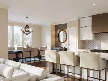 Transitional Dining Room