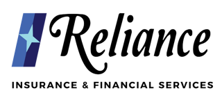 Reliance logo with blue star and text "Insurance & Financial Services"