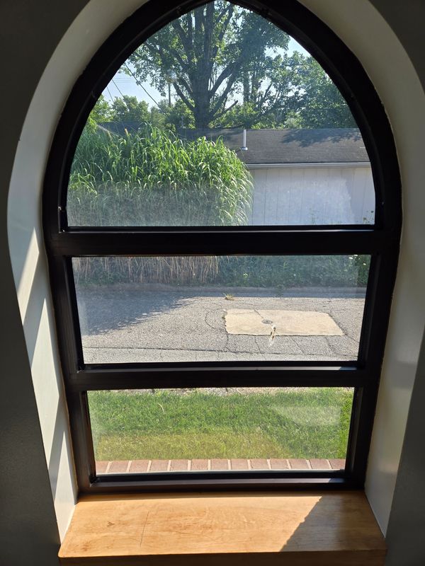 Window tinting services providing added  safety for churches and loved ones using 3M Security Film.