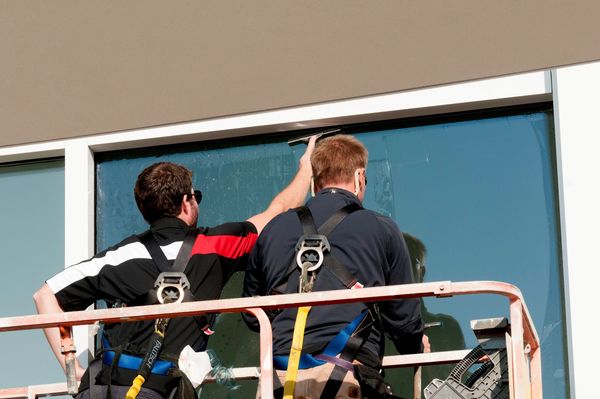 Exterior Window Tinting Services using 3M Window Films. 3M Prestige Series Window Film Install.