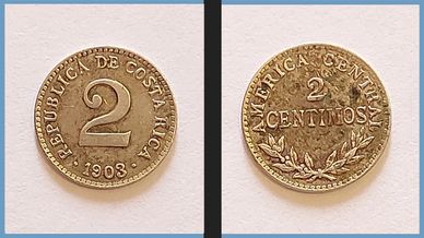 Costa Rica 2 Centimos 1903