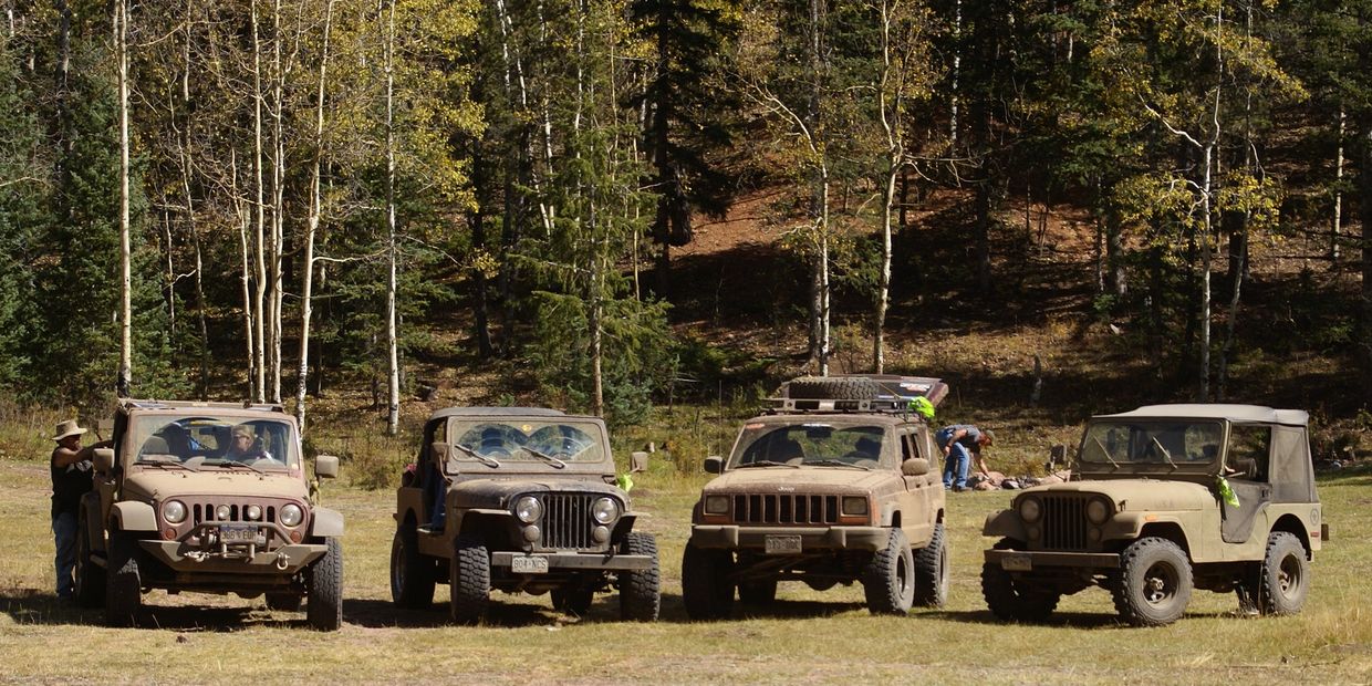 Group of Jeeps.