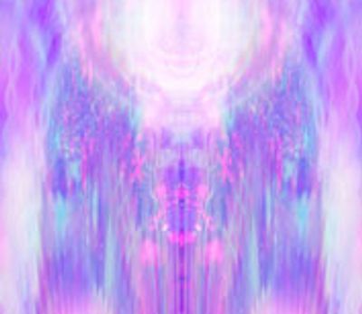 Archangelic energy magenta blues pinks