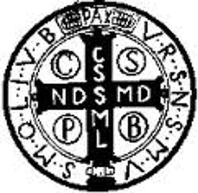 St. Benedict protection cross against evil