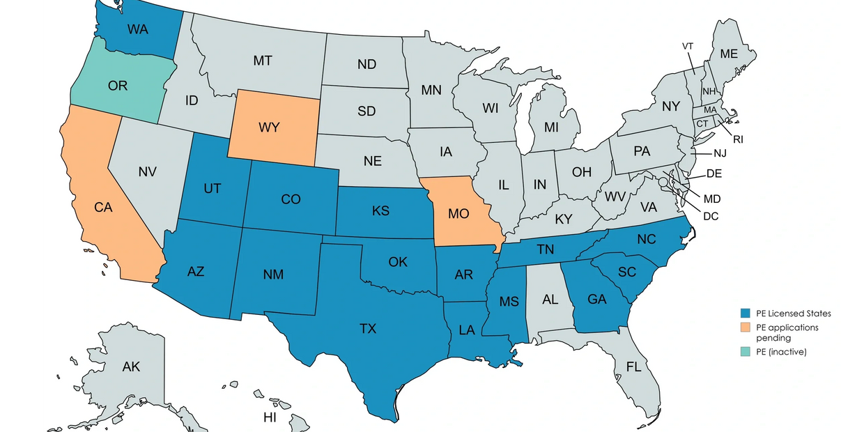 Licensed in 15 states and counting!