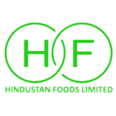 Logo of Hindustan Foods Limited in green.