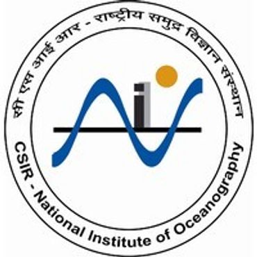 Logo of CSIR National Institute of Oceanography with stylized waves and text.