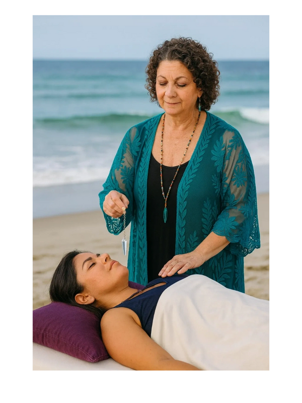 energy healing session.