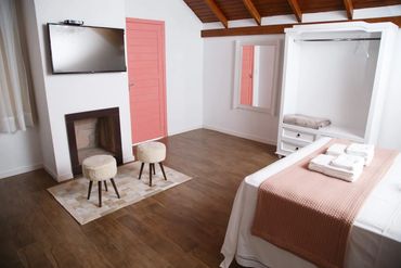 Hospedagem com lareira privativa em Pomerode - Sossego e charme na Pomerode