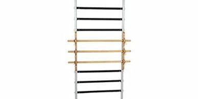 Stall Bar Metal with Eyelets for Springs and Thera Bands – Sturdy Adult Equipment