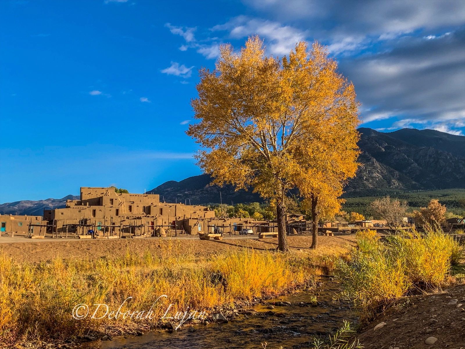 "Fall at Taos Pueblo"
20x30 photo printed on metal
$900