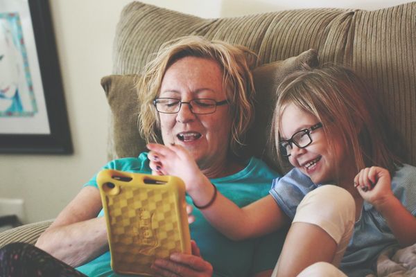 Grandmother and granddaughter reading together
Photo by Michael Morse from Pexels