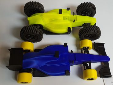 3D Printed RC F1 Cars