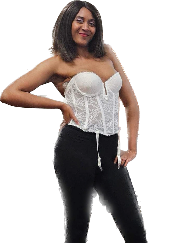 Deep V Bridal Corset