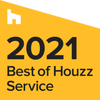 Best of Houzz 2021 Service with a white background