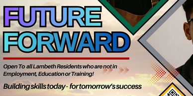 Future Forward program promoting skills for Lambeth residents.