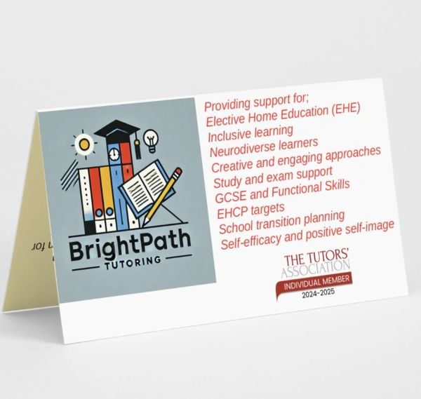 BrightPath Tutoring offers inclusive, creative support for diverse learners and exam preparation.