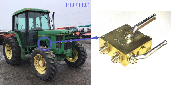 Ball valve for agriculture,tractor,customized ball valve block,ball valve lesser leakage points
