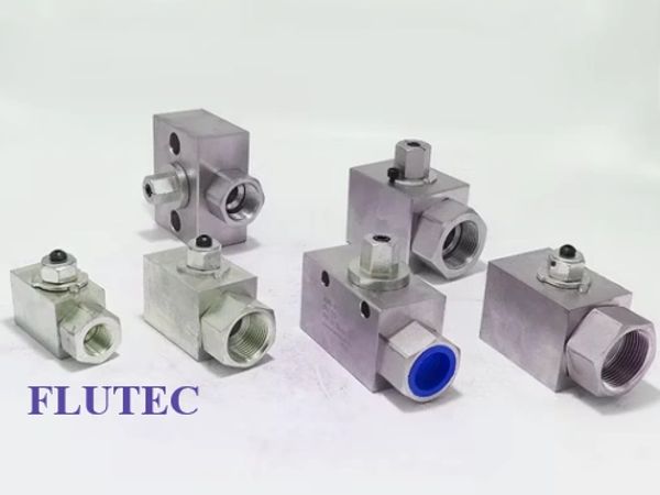 Excavator auxiliary ball valve for hydraulic thumb, 2 way stop valve,john deere,komatsu,rock breaker