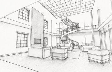 Living room sketch