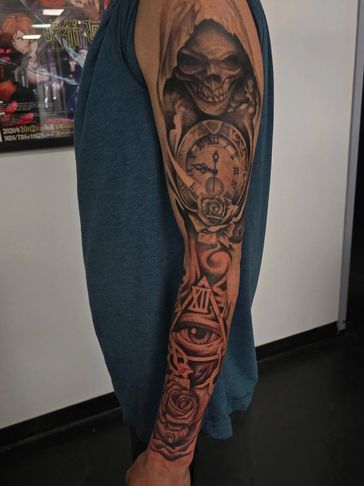 Tattoo sleeve by Coty