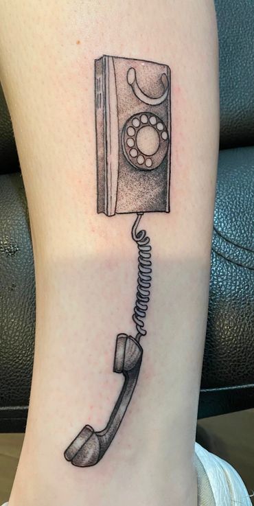 Phone tattoo
