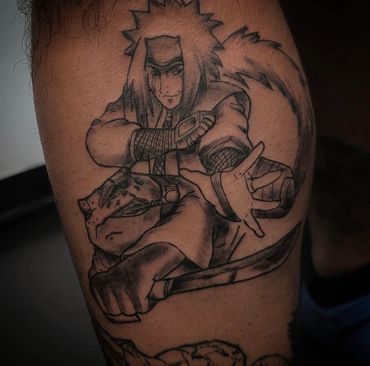 <img source='pic.gif' alt='anime tattoo ' />.