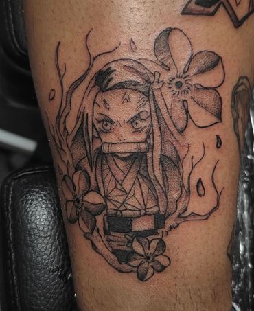 <img source='pic.gif' alt='anime tattoo ' />.