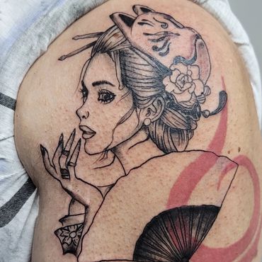 anime tattoo